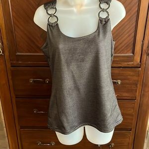 WHBM Tank top with accents on straps